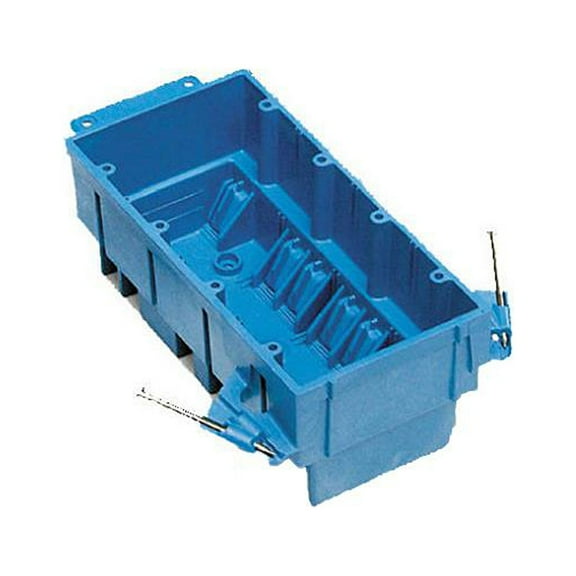 Carlon BH464A SuperBlue 4-Gang New Work Hard Body Wiring Box - Quantity 24