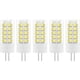 thumbnail image 1 of 5X G4 Lámpara LED 5W Bombilla Lámpara 51 SMD 2835LEDs Blanco Frío 6000K Bombilla LED Equivalente a 50W Lámpara Halógena AC/DC12V, 1 of 1