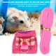 thumbnail image 5 of Arnés Ajustable Para Animales Pequeños Arnés Para Animales Pequeños, Arnés Para Hámster, Estrella De Bloqueo Dorada Con D Resistente Para Chinchillas, Ardillas Y Hámsters, 5 of 8