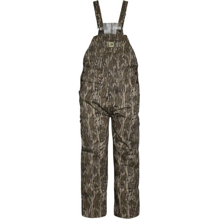 Mossy Oak Men s Cotton Mill 2.0 Camouflage Hunting Bib Overall in Multiple Camo Patterns Original Bottomland X-Large