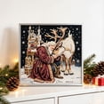 thumbnail image 4 of Christmas DIY Pearl Diamond Art Kits for Adults, Winter Angel Santa Reindeer Holiday Diamond Art Set, 3D Embossed Handmade Canvas Art, Home Wall Desktop Decor, Stress Relief Craft & Xmas Gift, 4 of 6
