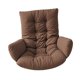 thumbnail image 3 of Cojín para muebles de patio, cojín para hamaca mecedora para el ocio, silla colgante de exterior Marrón, 3 of 8