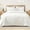 White, variant on Exclusivo Mezcla Ultrasonic King Quilt Set, 3-Piece Lightweight Bedspreads Modern Striped Coverlet, White