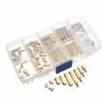 thumbnail image 3 of HEALEEP 120Pcs Standoff Screws Brass Hexagon for PCB Board Assembly Projects, 3 of 4
