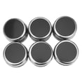 thumbnail image 3 of 12Pzs /Juego Jarra de Magneticas de Tapa Clara Contenedor de Almacenamiento de Salsa Especia de Acero Inoxidable Sostenedor de Condimento de Cocina Articulos, 3 of 8