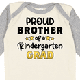 thumbnail image 4 of Inktastic Proud Brother of a Kindergarten Grad Boys Long Sleeve Baby Bodysuit, 4 of 5