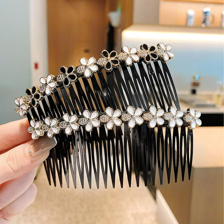 Fashion Women Hairpins Rhinestone Pearl Hair Clip Claws Barrettes Hair  Combs M5S4 
