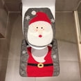 thumbnail image 1 of Modelo de Papá Noel, suministros de decoración navideña, juego de inodoro para baño, decoración creativa, vestir dos juegos de adornos navideños Sailing  Electrónica, 1 of 3