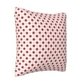 thumbnail image 2 of LNWH Decorative Pillow Covers, Abstract Pink Black Polka Dot Square Sofa Decorative Knit Pillow Case, 18"x18", 2 of 8