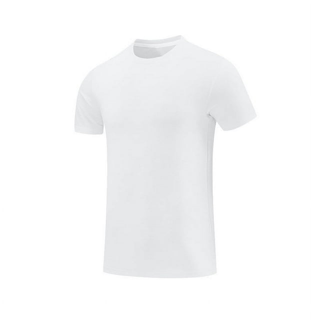 CHGBMOK T-Shirts pour Homme Coupe Confort sous-Vêtement Col Rond T-Shirt en Coton Extensible Tailles P-4TG