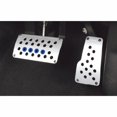 thumbnail image 2 of Razo RP122A Super Grip Large Silver Automatic Transmission Pedal Set - 2 Piece, 2 of 3