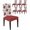 Red Green, variant on Chair Covers for Dining Room Set of 6,Watercolor Farm Red Flowers Stretch Seat Protector Removable Washable Chairs Slipcovers for Kitchen Banquet Wedding Hotel,Pine Fruit Country Floral