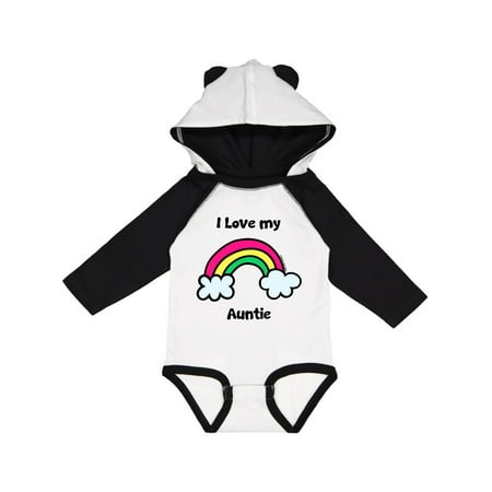 

Inktastic I Love my Auntie Gift Baby Boy or Baby Girl Long Sleeve Bodysuit