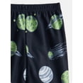 thumbnail image 3 of Wonder Nation Boys Short Sleeve Graphic Tee and Wide Leg Pants Sleep Set, 2-Piece, Sizes 4-18, 3 of 3