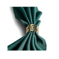 thumbnail image 4 of Napkin Rings Napkin Rings7 Piece Metal Napkin Ring Holder, 4 of 4