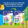 thumbnail image 3 of GuruNanda Kids Dental Floss Picks- Giraffe Shaped - Berry Flavored - 90 Count, 3 of 11