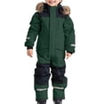 thumbnail image 4 of Mercatoo Kids Snowsuit Overalls Boys Girls Ski Suits Jumpsuits Toddlers Water proof Winter Outdoor Coats Skiing Suits, 4 of 5
