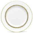 thumbnail image 2 of Noritake Haku Salad Plate, 8.5”, White/Gold, 2 of 3