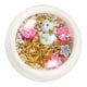 thumbnail image 5 of Adornos de Uñas Zulema 3D Flores Piedras Preciosas, 5 of 5