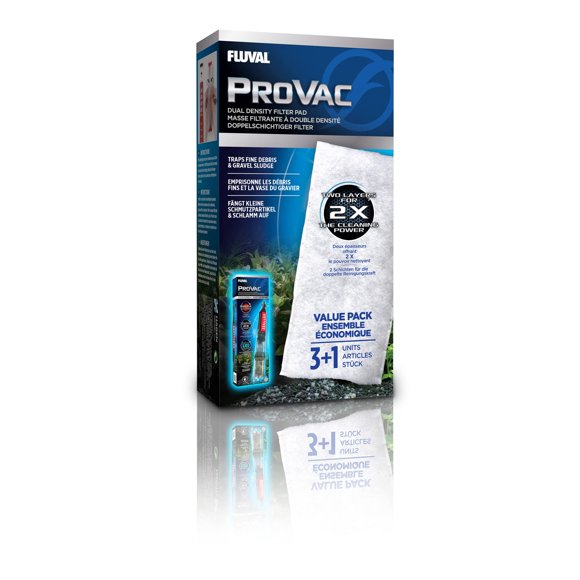 Almohadilla filtrante Fluval ProVac de doble densidad para aspiradora de grava
