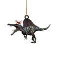 thumbnail image 1 of Party Decor 2025 Diy Cute Cartoon Dinosaur Ornament For Christmas Tree Decoration Car Rearview Mirror Pendant Crafts Collection, 1 of 7