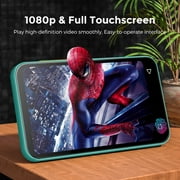 72GB WiFi Mp3 Player with Bluetooth, TIMMKOO 4.0 Full Touch Screen Mp3 Mp4 Player with Speaker, Portable HiFi Sound Digital Music Player with FM Radio, Recorder, Browser (Green)