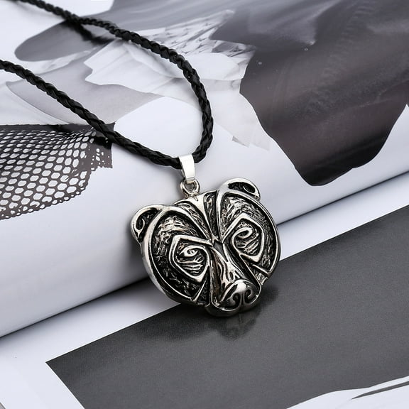 Latrodar Bear Necklace Norse Pendant Jewelry Silver up to 30% Off