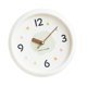 thumbnail image 5 of Reloj de pared moderno Macarena con números grandes redondo Verde, 5 of 8