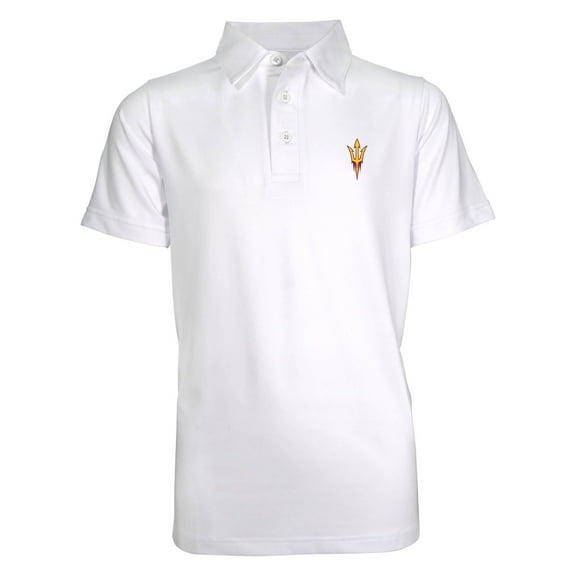 Youth Garb White Arizona State Sun Devils Blake Youth Polo