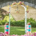 thumbnail image 5 of WZTO Acrylic Pedestal Stand 2pcs Tall Column Flower Tower Art Decor Display Centerpiece Display For Event Centers Birthday Parties Banquet Halls Wedding Aisles amicably, 5 of 9
