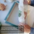 thumbnail image 4 of Embroidery Strip Frame, 15.7in Wide Punch Needle Frame 4 Sides Easy Assembly Sturdy  for Tufting, 4 of 7