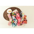 thumbnail image 2 of Gilbin 2 Pair Women Tie Dye Fuzzy Socks Warm Super Soft Plush Slipper Sock Casual Home Sleeping Cozy Crew Socks, 2 of 10