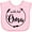 AD-Pink, variant on Inktastic World's Best Oma Girls Baby Bib