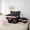 Black Pink, variant on jejeloiu Kawaii Bow Tie 7-Piece Twin Bedding Sets,Cartoon Stars Print Bedding Comforter Set For Girls Teens Reversible