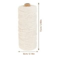 thumbnail image 2 of TEHAUX 133PCS Macrame Cord Kit Natural Macrame Cotton Cord Assorted Color Craft Projects for Hanging Adornment, 2 of 6