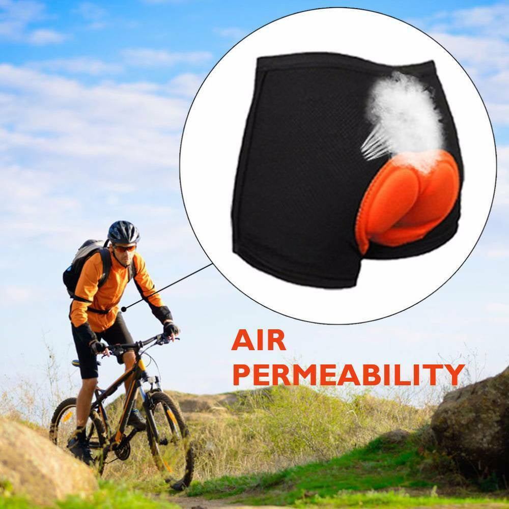 Details about   Men Women Cycling Shorts Bicycle Bike Underwear Pants With Sponge Gel 3D Padded 