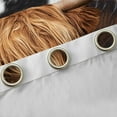 thumbnail image 4 of Castle Fairy Highland Cattle Black Out Curtains for Teenagers,Cow Print Curtains Pack of 2 (42x63 Each),Farmhouse Animal Bedroom Curtains,Luxury Bedroom Decor, 4 of 6