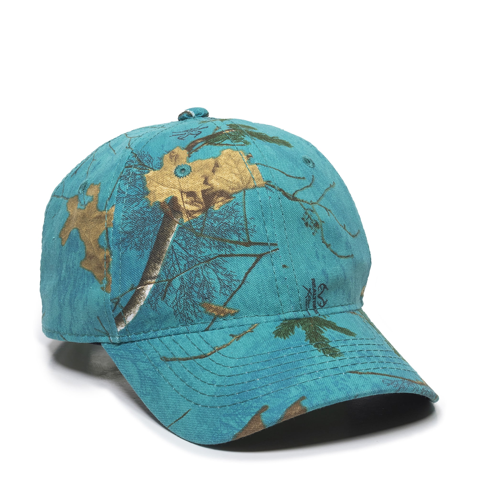 Realtree Unstructured Ladies Baseball Style Hat, Xtra/Teal, Adult