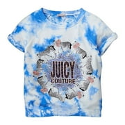 Juicy Couture Girls Zebra Sweatshirt, Blue, Little Kids (4-7), XS (6)