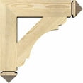 thumbnail image 4 of Ekena Millwork 4"W x 20"D x 28"H Thorton Traditional Rough Sawn Bracket, Douglas Fir, 4 of 4