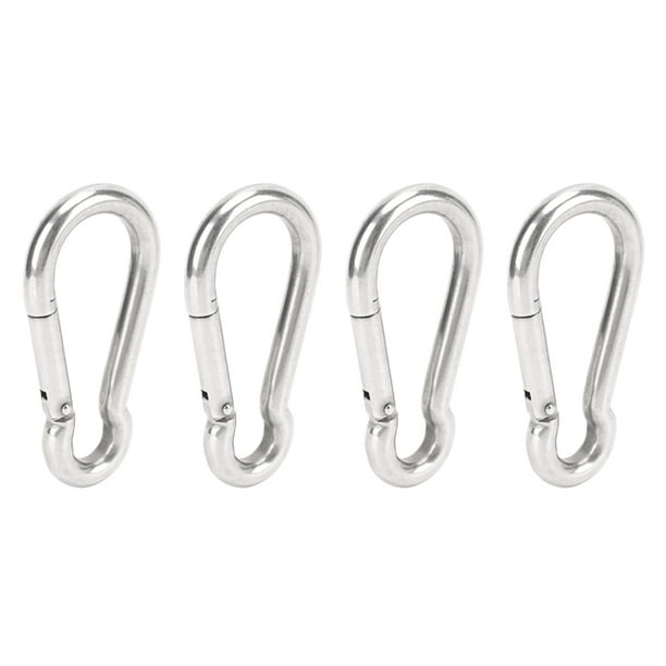 Spring Snaps,4 Pcs Spring Snap Caribiner Clips Spring Snap Hook Ultimate  Reliability