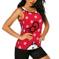 thumbnail image 2 of Lsque Sanrio Printed Workout Tank Tops for Women, Athletic Sports Tank Tops, Compression Sleeveless Dry Fit Shirts,Sleeveless Yoga Shirt-XX-Large, 2 of 9