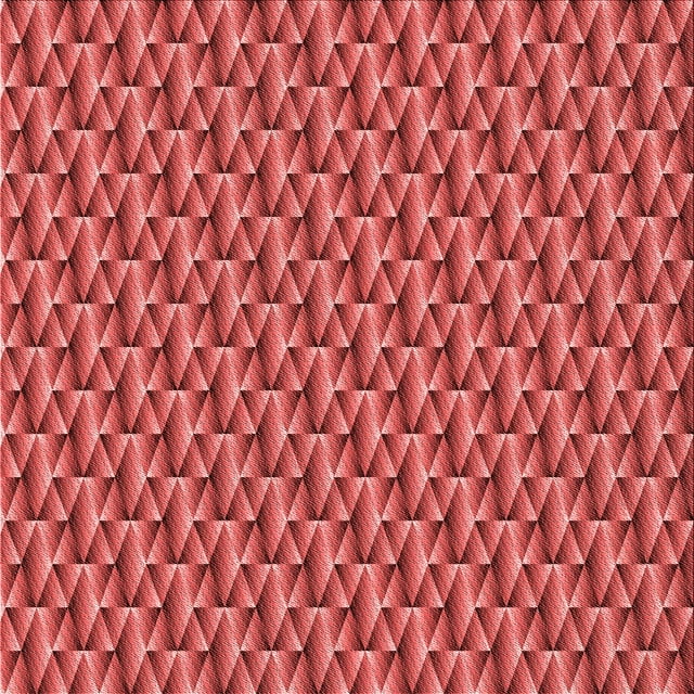 Ahgly Company Tapis d'Intérieur Lavable en Machine Carré Rouge Transitionnel, 5 Pieds Carré