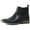 Black, variant on Cowboy Boots For Men Square Toe Ankle Boots Western Chelsea Boot Casual Dress Slip On Men Shoes