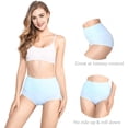 thumbnail image 4 of High Waist Tummy Control Panties for Women, Cotton Underwear No Muffin Top Shapewear Brief Panties, 4 of 6