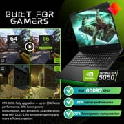 Lenovo LOQ 15 Gaming Laptop RTX 5050 -Intel Core i5-13450HX Beat Ryzen 7 7435HS -15.6 FHD Display G-SYNC- 32GB RAM -2TB SSD -Backlit Keyboard -2025 Portatil Gamer PC -Windows 11 -Webcam