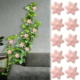 thumbnail image 1 of Ganchos autoadhesivos para montar en la pared Plant Clips | Resina ABS de alta resistencia reutilizable | 1,18 x 0,39 pulgadas | Paquete de 20 | Pegatinas acrílicas fuertes | Soporte de tracción, 1 of 7
