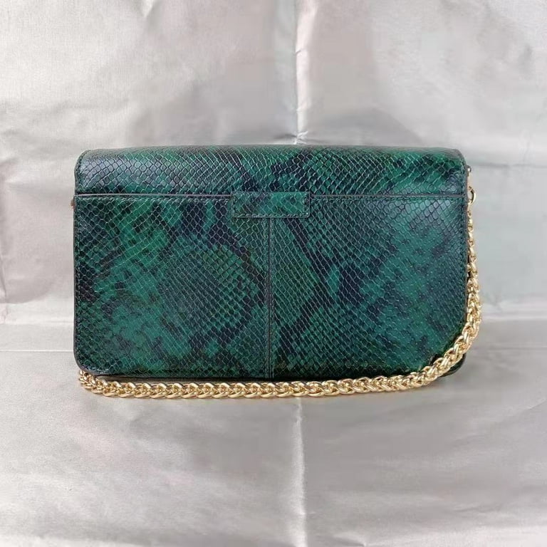 Michael kors python hot sale green