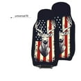 thumbnail image 6 of KAKALAD Deer American Flag Hunting 01 Universal Car Seat Covers Set Vehicle Front Seats Protector 2 Pcs, 6 of 9