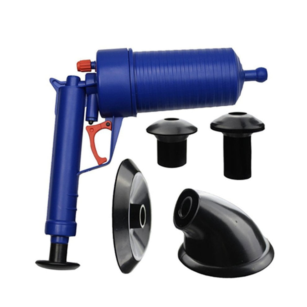 Air Power Drain Blaster Gun High Pressure Powerful Manual Sink Plunger